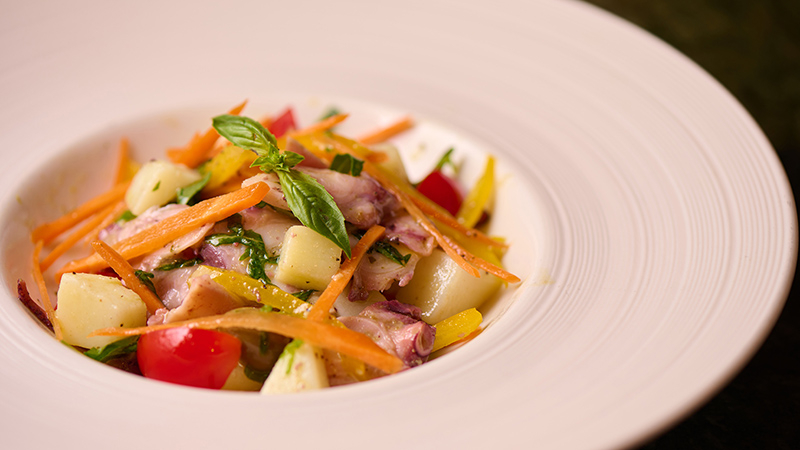 Octopus Potato Salad