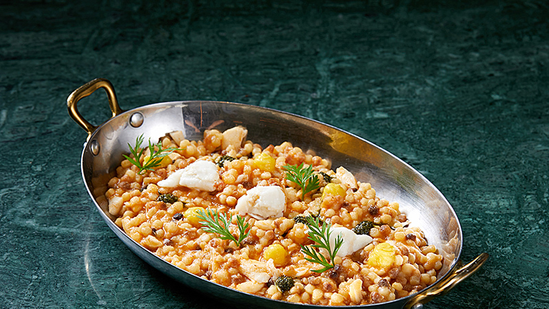 Sardinia Bare Wheat Crab Meat Pasta